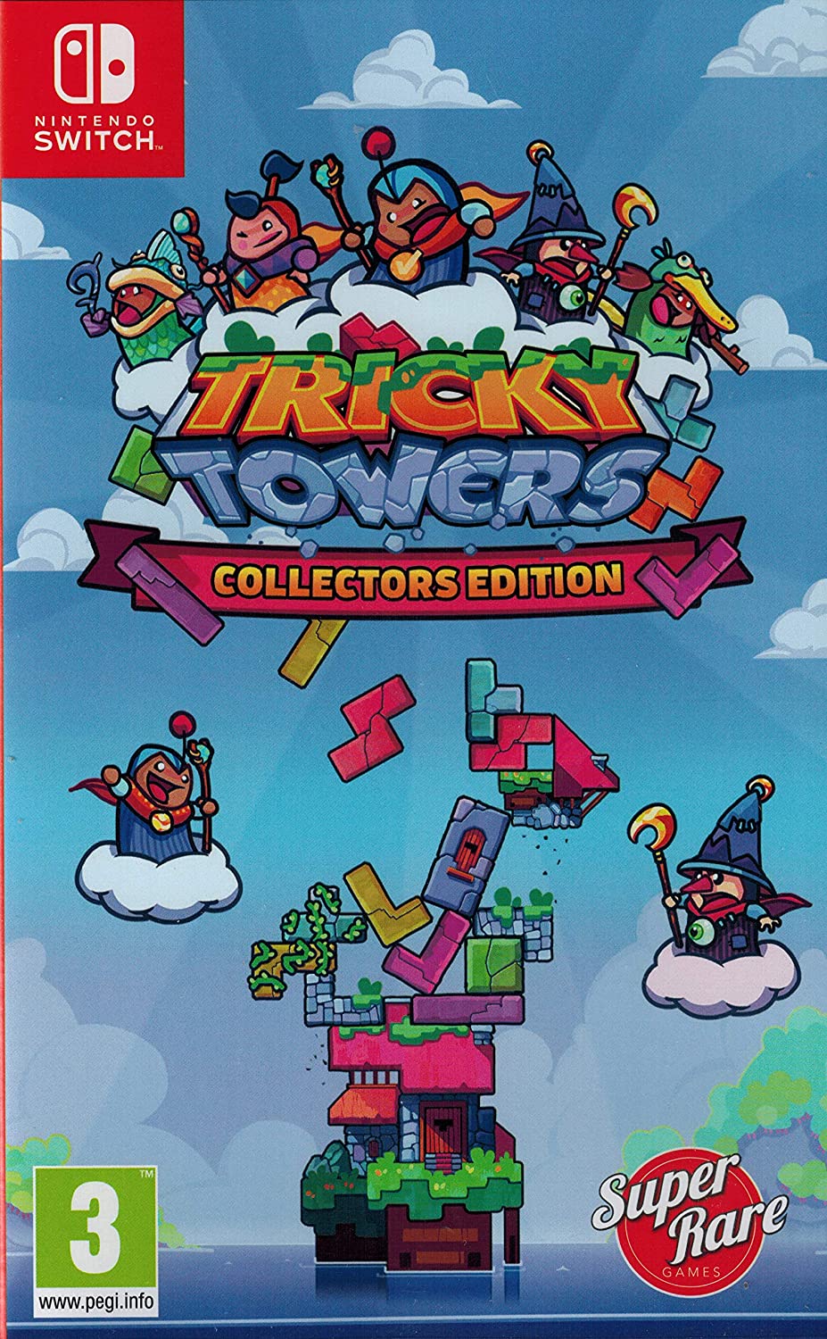 Tricky towers - candy bricks that look